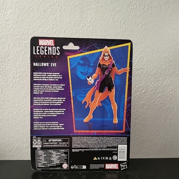 Marvel Legends Series Hallows' Eve, 6" Spider-Man Comics Collectible Action NIB - Picture 2 of 7